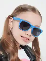 Голубой солнцезащитные очки для девочек
