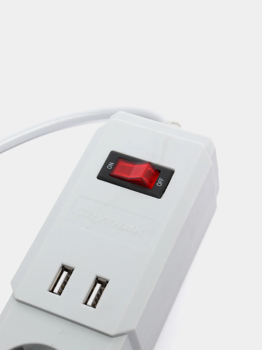 Сетевой фильтр, 2 USB, 5 розеток