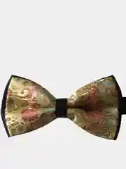 Бабочка с жаккардовым узором