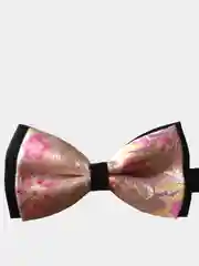 Конфетный бабочка с жаккардовым узором