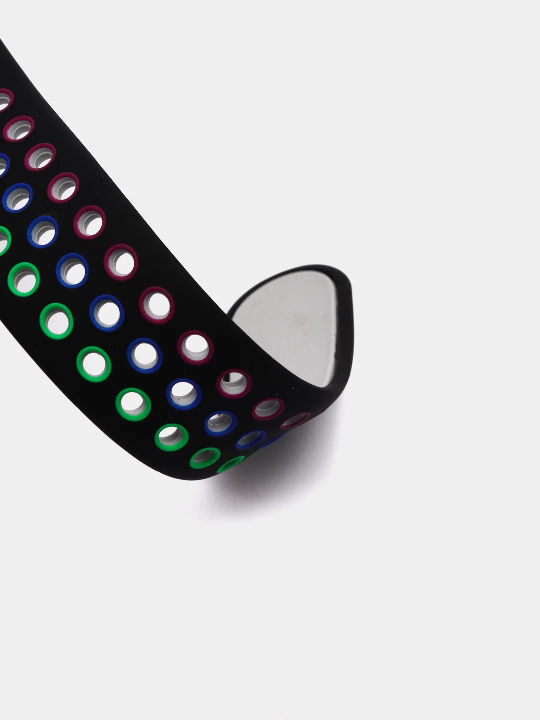 Хром спортивный силиконовый ремешок для Apple Watch SE, 7, 6, 5, 4, 3, 2, 1