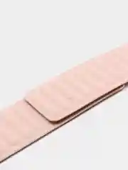 Пудровый силиконовый магнитный ремешок для Apple Watch 3, 4, 5, 6, 7, SE