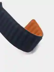 Темно-синий силиконовый магнитный ремешок для Apple Watch 3, 4, 5, 6, 7, SE