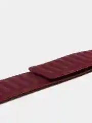 Марсала силиконовый магнитный ремешок для Apple Watch 3, 4, 5, 6, 7, SE
