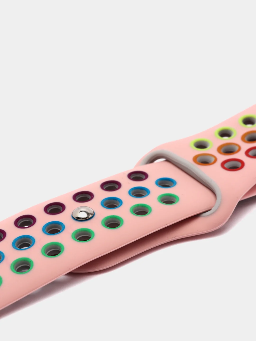 Конфетный спортивный силиконовый ремешок для Apple Watch SE, 7, 6, 5, 4, 3, 2, 1