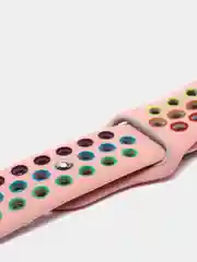 Конфетный спортивный силиконовый ремешок для Apple Watch SE, 7, 6, 5, 4, 3, 2, 1