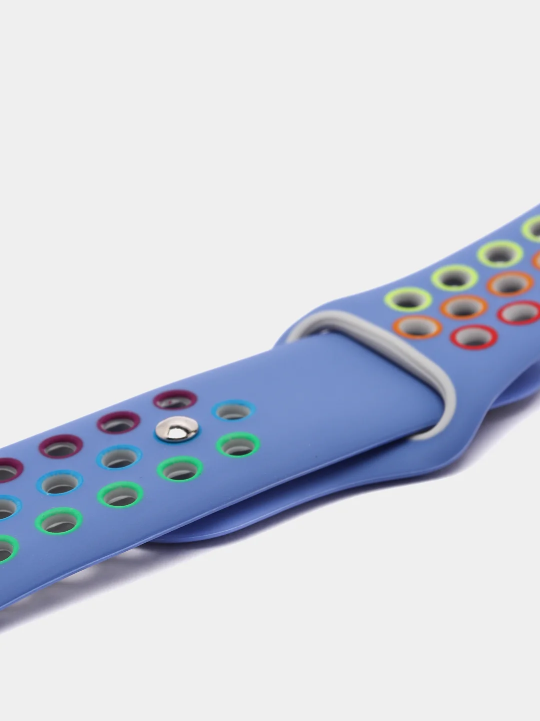 Аметистовый спортивный силиконовый ремешок для Apple Watch SE, 7, 6, 5, 4, 3, 2, 1