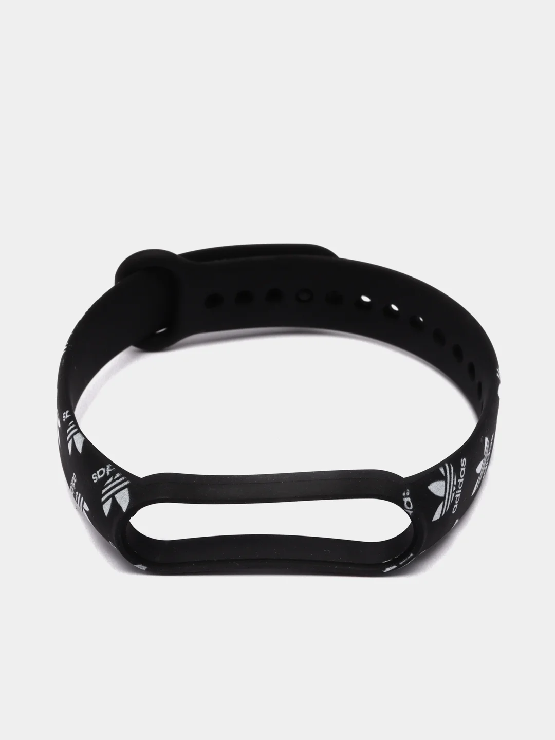 Хром силиконовый ремешок с принтом для Xiaomi Mi Band 7 / 3 / 4 / 5 / 6