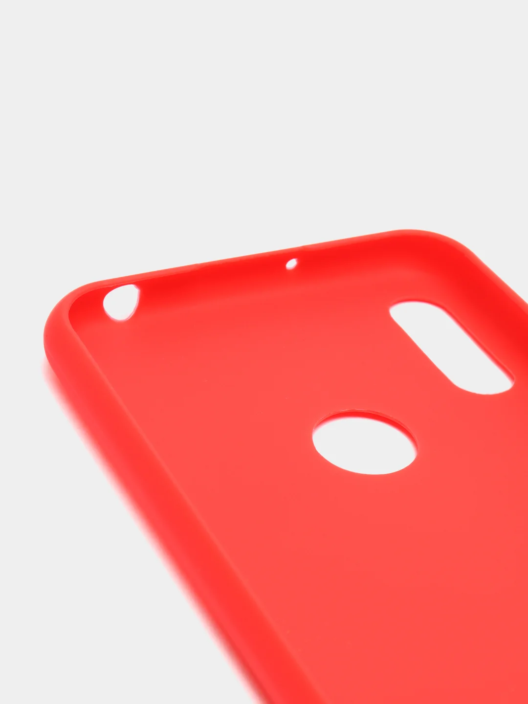 Красный чехол Honor 8a / Honor 8a Prime / Huawei Y6 2019 / Huawei Y6 Prime 2019 / Y6s силиконовый