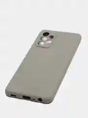 Серый чехол Samsung Galaxy A52, силиконовый