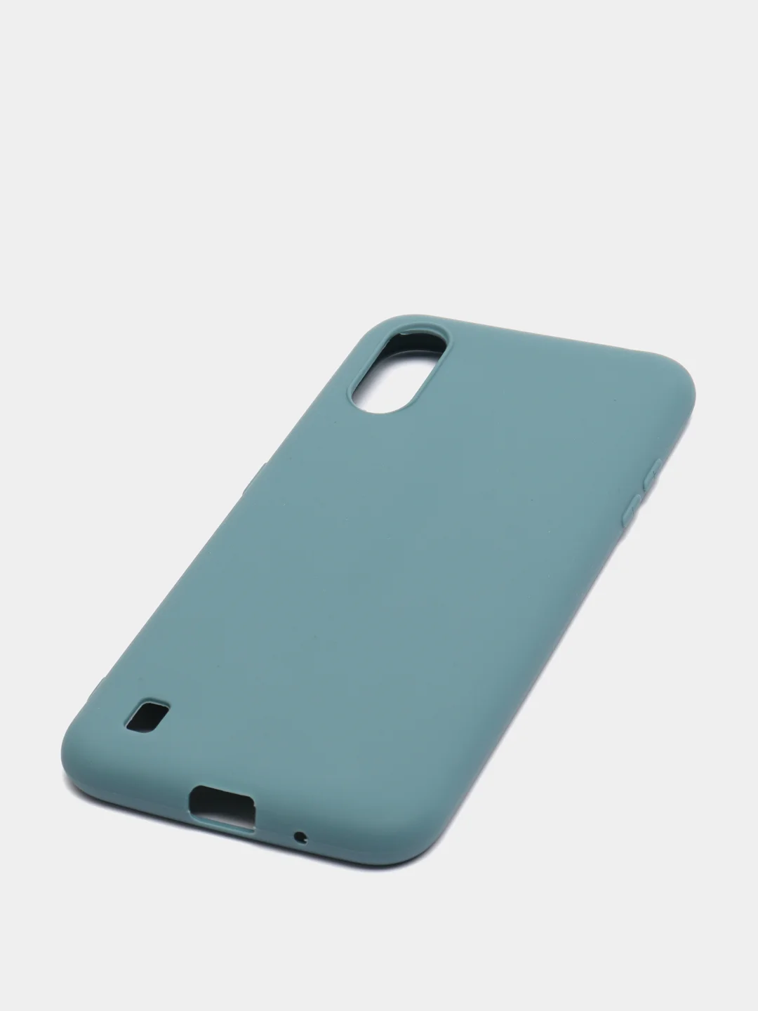 Морской чехол Samsung Galaxy A01 / M01 / Самсунг Галакси А01 / М01 силиконовый цветной матовый