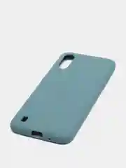 Морской чехол Samsung Galaxy A01 / M01 / Самсунг Галакси А01 / М01 силиконовый цветной матовый