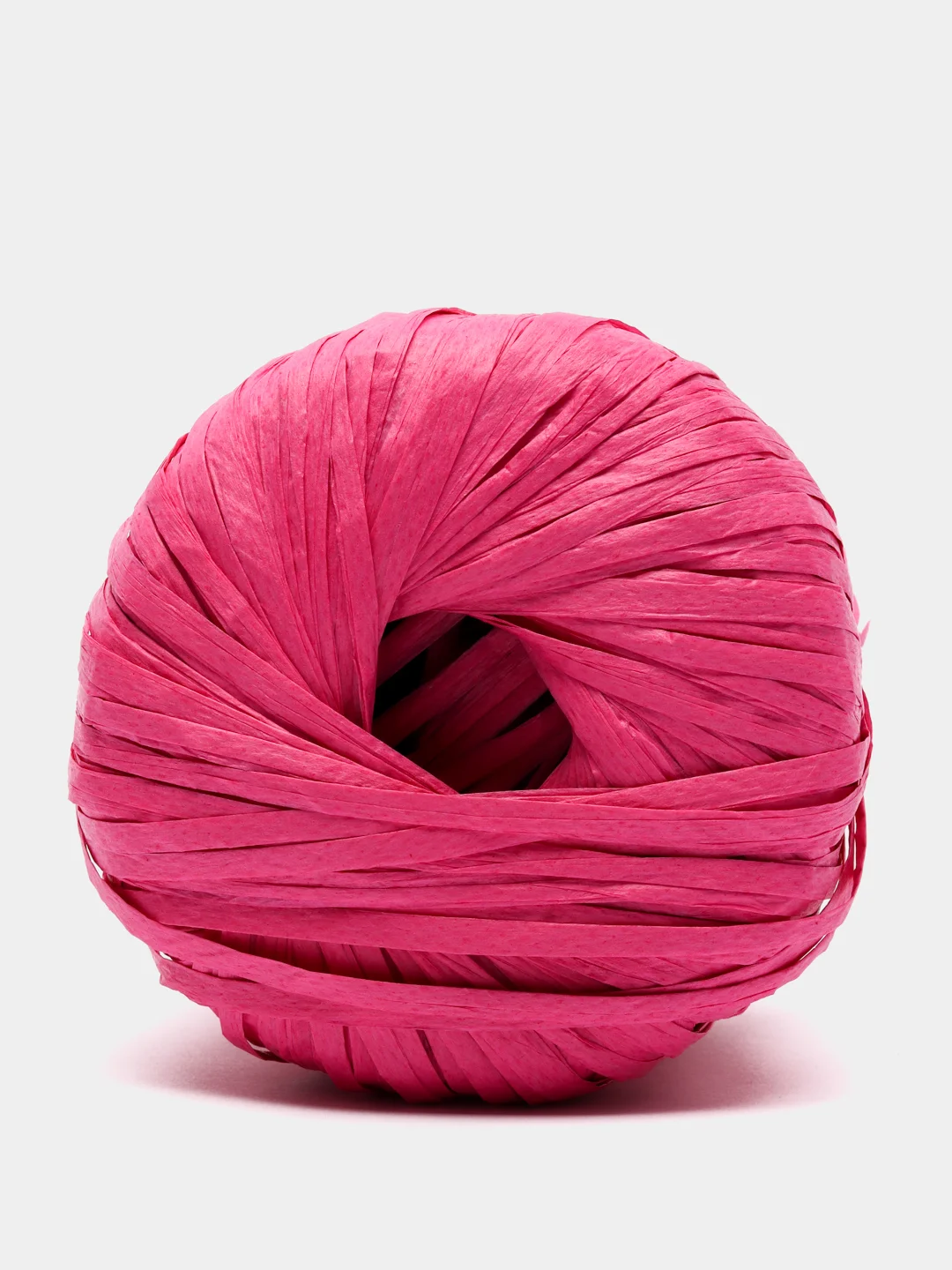Фуксия пряжа Fibranatura Raffia 100% Вискоза 40г 90м рафия фибра натура