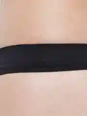 Черный трусы женские стринги, высокая, средняя посадка, новогодний подарок