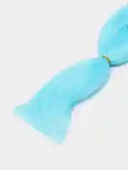 Голубой канекалон для плетения косичек