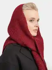 Аметистовый шарф платок КОСЫНКА женская