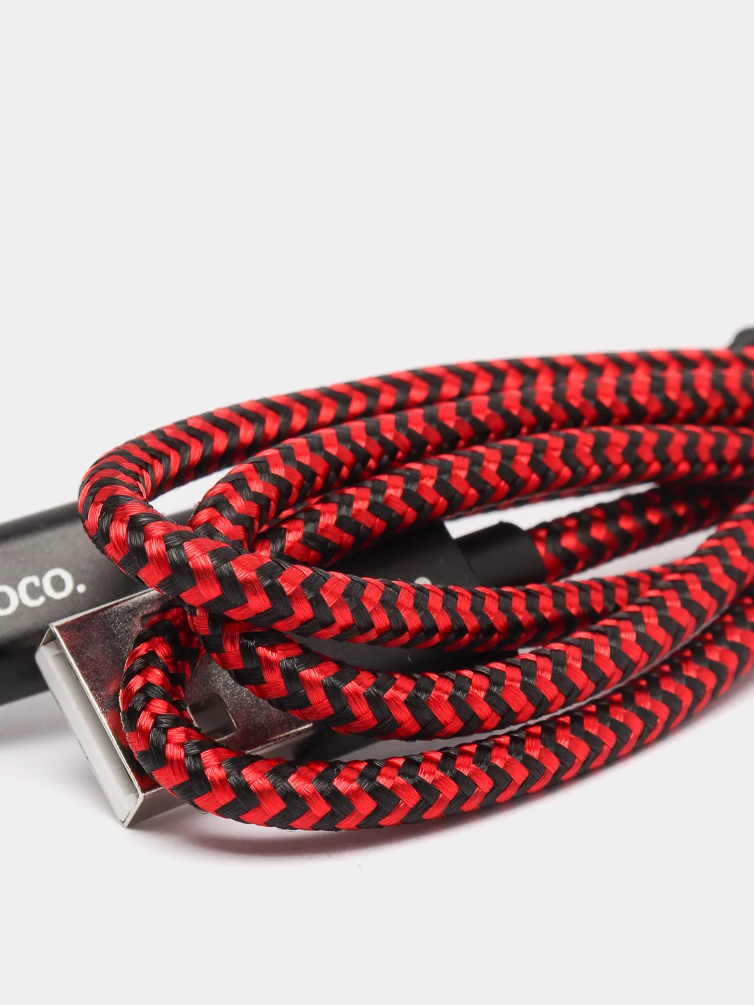 Багровый кабель для зарядки Type-C Hoco X14 (3А), 1 и 2 метра