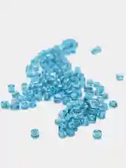 Белый бисер крупный 6мм (разные цвета)