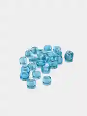 Белый бисер крупный 6мм (разные цвета)