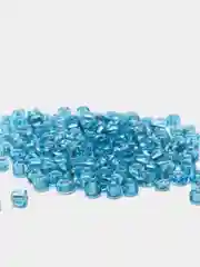 Белый бисер крупный 6мм (разные цвета)