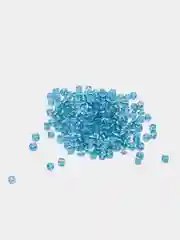 Бирюзовый бисер крупный 6мм (разные цвета)