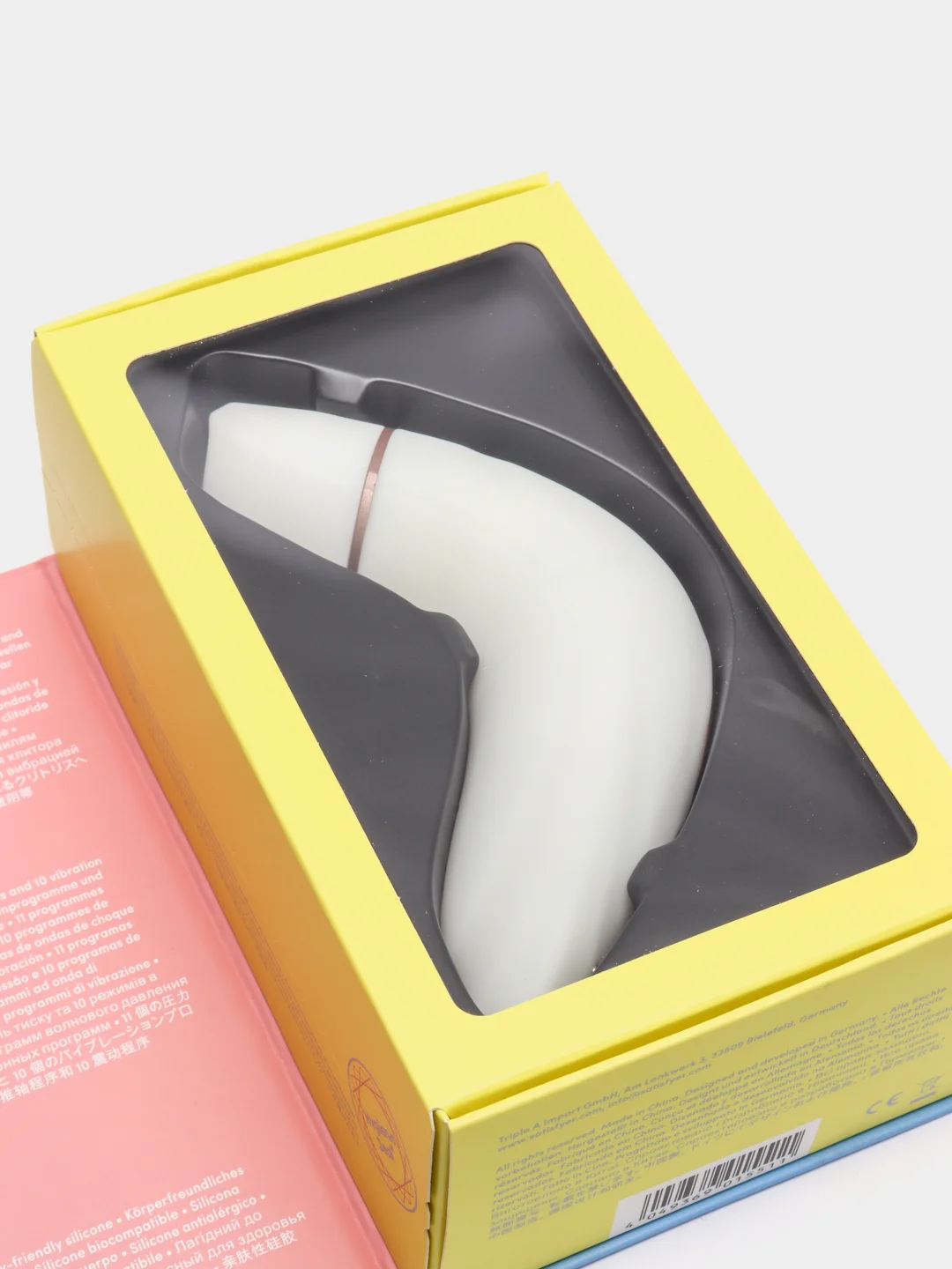 Белый вибратор вакуумный Satisfyer Pro 1+