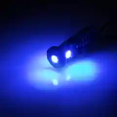 Синий светодиодная лампа ElectroKot MiniMax T10 W5W canbus, 2 штуки, в габаритные огни