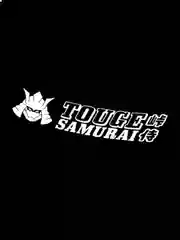 Белый наклейка на авто TOUGE SAMURAI Горный дрифт самурай JDM стикер