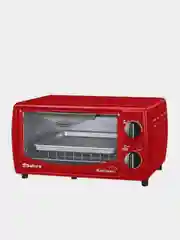 Красный духовка электрическая Sakura SA-7018R, 10л, 1000 Вт
