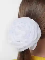 Бант белый для волос