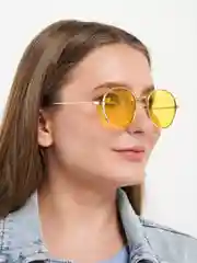 Желтый солнцезащитные очки