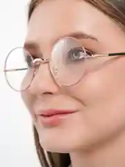 Розовый имиджевые ретро-очки