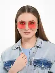 Розовый солнцезащитные женские очки