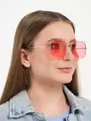 Розовый солнцезащитные женские очки