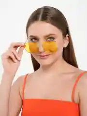 Желтый солнцезащитные женские очки