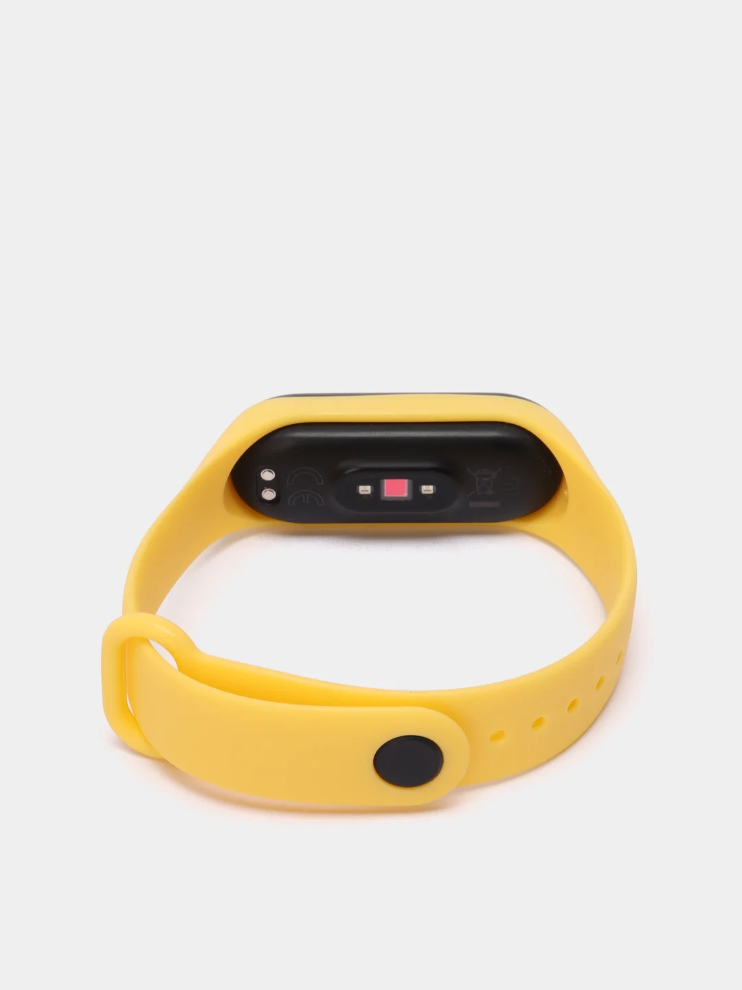 Желтый силиконовый ремешок Xiaomi Mi Band 5, 6