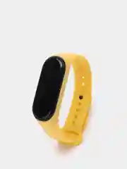 Желтый силиконовый ремешок Xiaomi Mi Band 5, 6