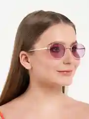 Фиолетовый солнцезащитные очки, с защитой от УФО