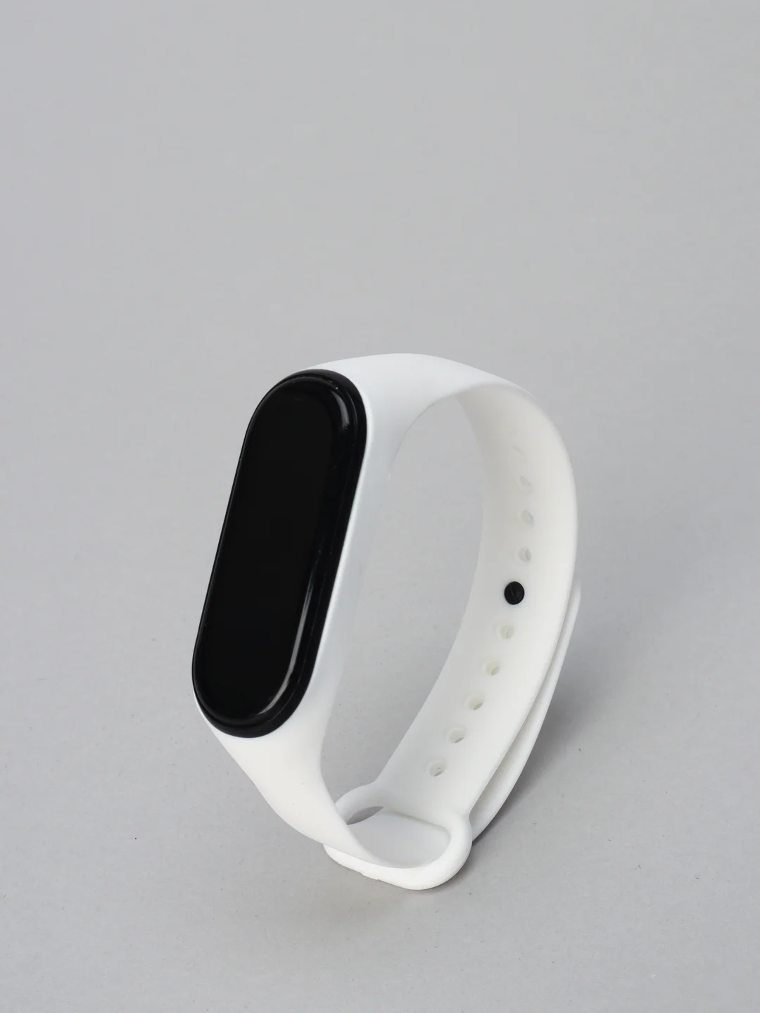 Белый силиконовый ремешок Xiaomi Mi Band 5, 6