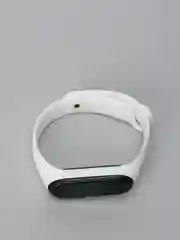 Белый силиконовый ремешок Xiaomi Mi Band 5, 6