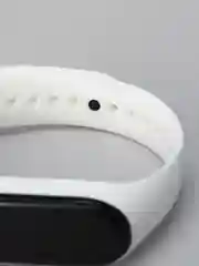 Белый силиконовый ремешок Xiaomi Mi Band 5, 6