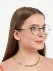 Черный имиджевые ретро-очки
