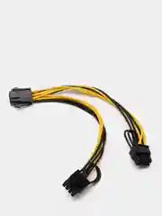 Переходник питания для видеокарт 6 PIN на 2 x 8 PIN, 2 + 6 PIN