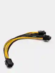 Переходник питания для видеокарт 6 PIN на 2 x 8 PIN, 2 + 6 PIN
