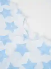 Голубой распашонка кулирка