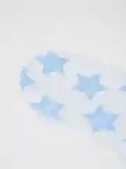 Голубой распашонка кулирка