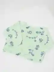 Зеленый распашонка кулирка