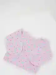 Розовый распашонка кулирка