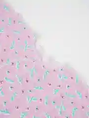 Розовый распашонка кулирка