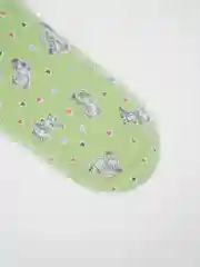Лесной зеленый распашонка кулирка